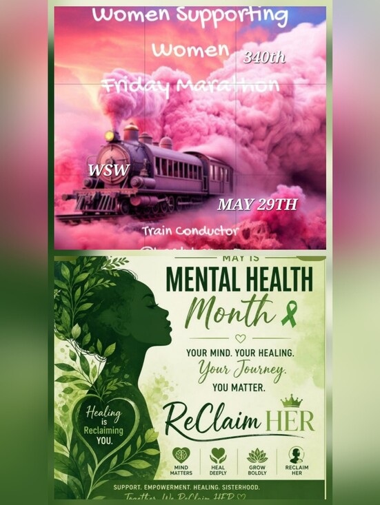 Joe's Jeans Denim - Friday MAY 29th 🚂🚂 340TH MARATHON 🚂Train . WEAR GREEN FOR MENTAL HEALTH.